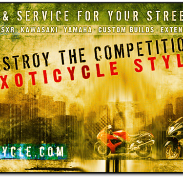 Exoticycle Motorsports - 941-360-FAST - Speed and Performance