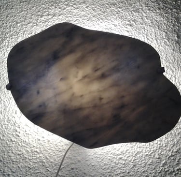 a rock face with a rock face on it