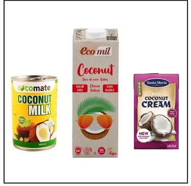 Kaip išsirinkti kokybišką kokosų pieną be priedų – AIP draugiški variantai