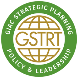 GIAC Strategic Planning, Policy, and Leadership | Cybersecurity  Certification