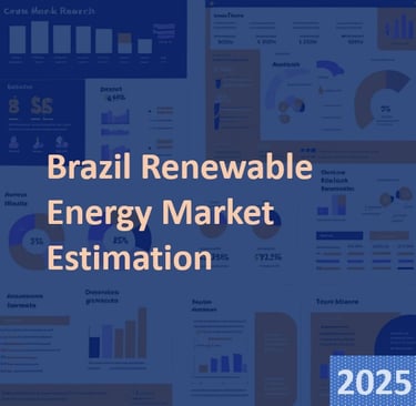 Graph showing Brazil's renewable energy market growth projections from 2025 to 2033.