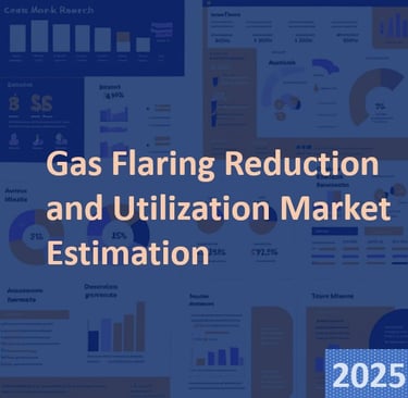 Market size for Flare Gas Recovery, Detection, and Methane Abatement technologies