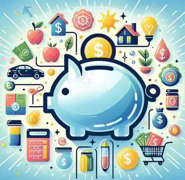 Different ways to save money each month