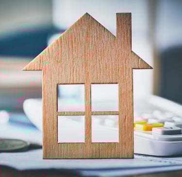 wooden home logo