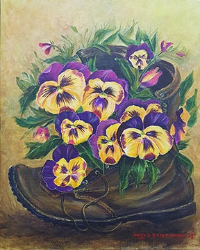 Pansy flowers
