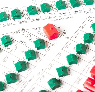 a real estate plan of housing in LA