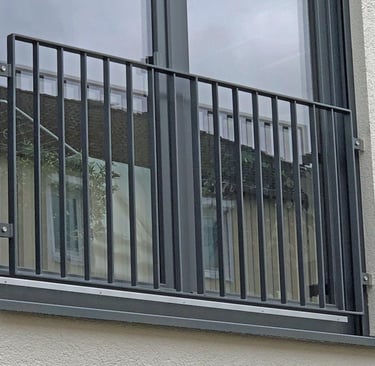 Fenstergitter aus Flachstahl