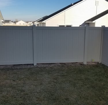 vinyl first fence of idaho