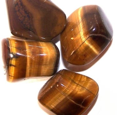 Pierres précieuses oeil de tigre 