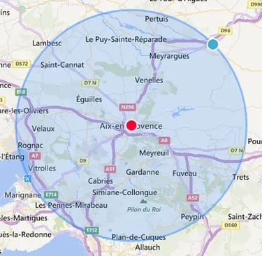 Zone d’intervention