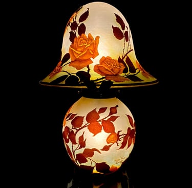 Lampe Muller Freres Art Nouveau