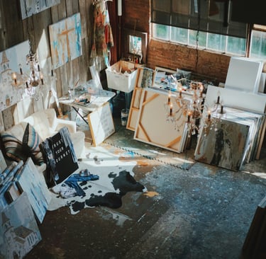emerging- artist- studio