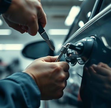 المرجع التقني في فتح سيارات ومعالجة تعقيدات الأقفال الذكية