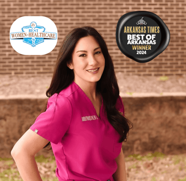 AY best nurse injector in Arkansas and Arkansas Times best women in healthcare 2024