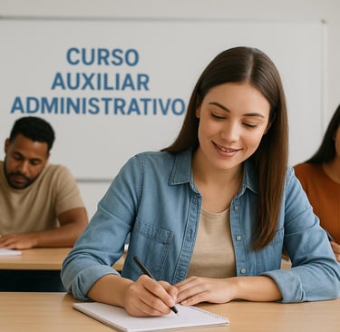 Invista em sua carreira e torne-se Auxiliar Administrativo.