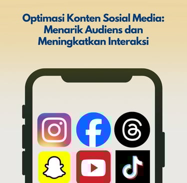 Optimasi Konten Sosial Media