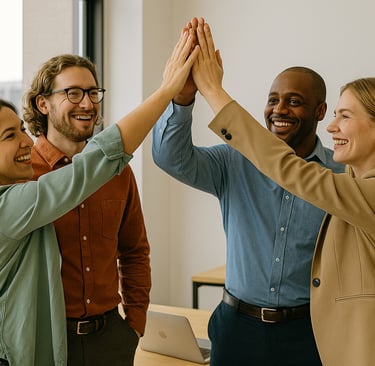 Cohésion d'équipe et la culture d'entreprise par Qi Master mind