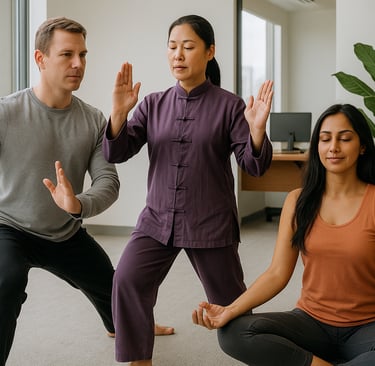 Santé physique au bureau par Qi Master Mind