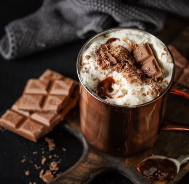 Bebida de Cacao con agua o leche