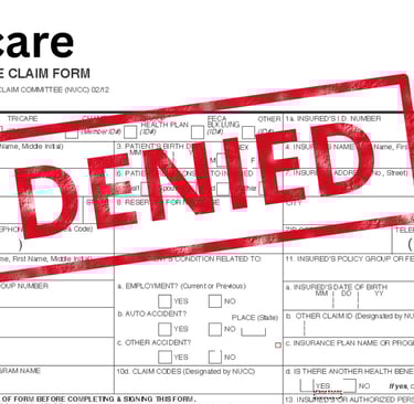 Medicare Reimbursement claim denied