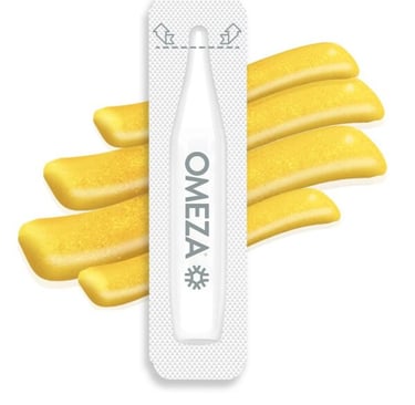 a pouch of Omeza product