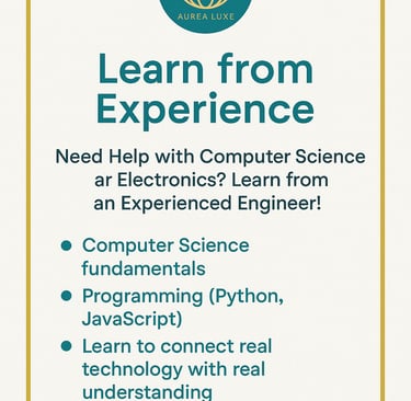 Experience the power of smart online learning designed for future professionals.by Aurea Luxe Manila