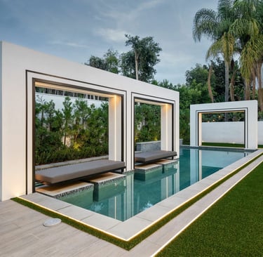 Luxury pool builder San Fulgencio – modern infinity pool with premium finishes