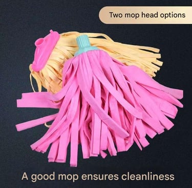 leather towel mop real sheep skin leather mop head 