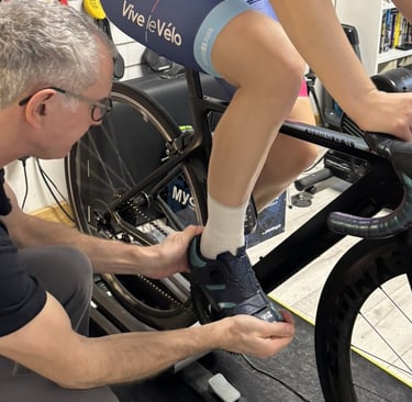 Cycling shoe fitting as the foundation of bike fit