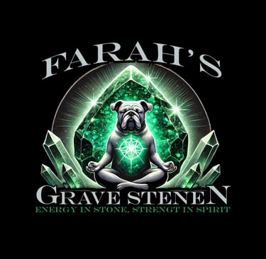 logo farah's grave stenen