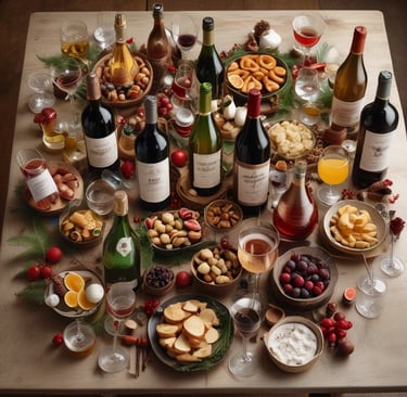 clear wine glass with black liquid on brown surface
