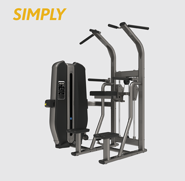 SIMPLY Assisted Dip & Chin Machine