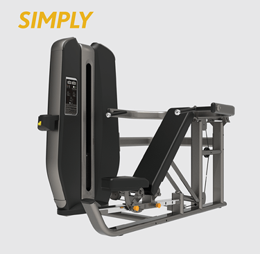 SIMPLY Incline Chest & Shoulder Press Machine