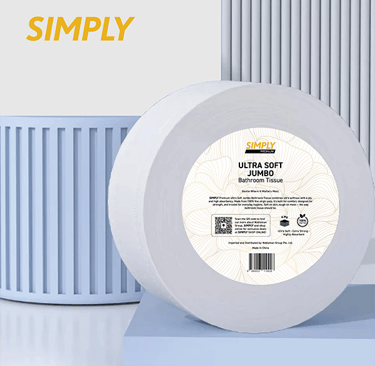 SIMPLY Premium Ultra Soft Jumbo Bathroom Tissue (6 Ply)