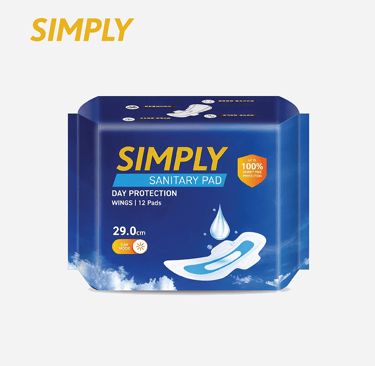 SIMPlY Sanitary Pad Day Protection 29.0cm