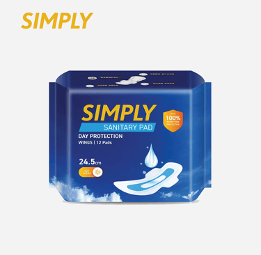 SIMPlY Sanitary Pad Day Protection 24.5cm