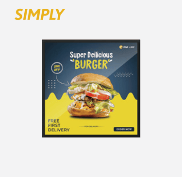 SIMPLY Square Screen