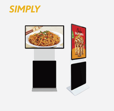 SIMPLY Floor Standing Rotating Screen