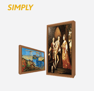 SIMPLY Wooden Frame Digital Signage