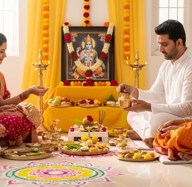 Your Complete Guide to Satyanarayan Pooja: Benefits, Vidhi & Booking a Pandit Online