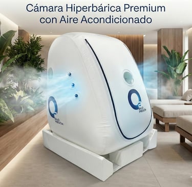 cámara hiperbárica para terapia de oxigeno