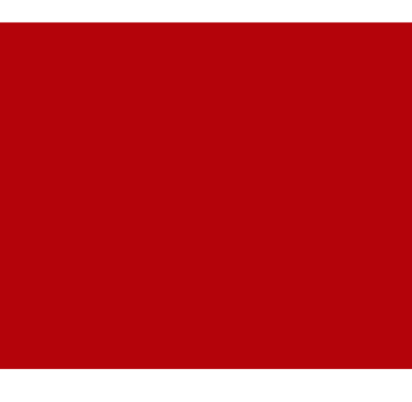 a red square with a white circle with a red background