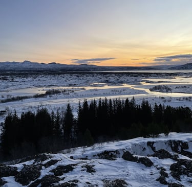 Islande - Vue depuis Thingvellir