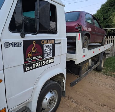 Serviço de transporte de veículos e reboque barato em Saquarema