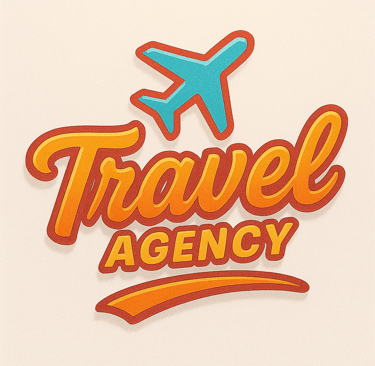 a logo for a travel agency