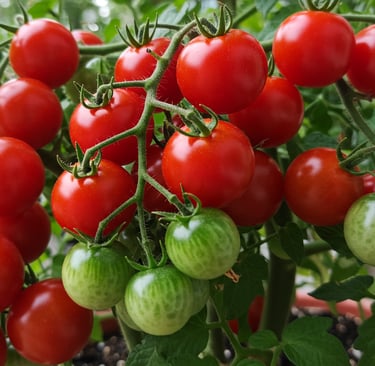 Cherry tomatoes, Balcony Garden, Urban Garden,