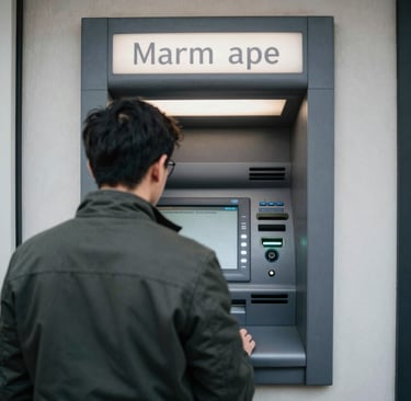 person holding brown leather wallet and banknotes