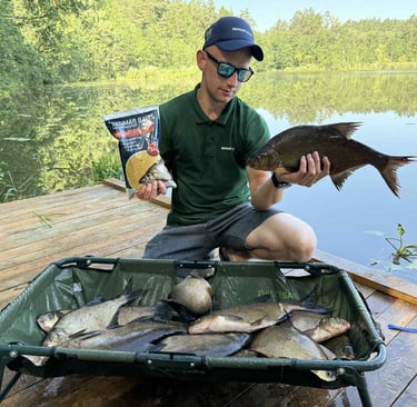 Bream jaukas karšių žūklei