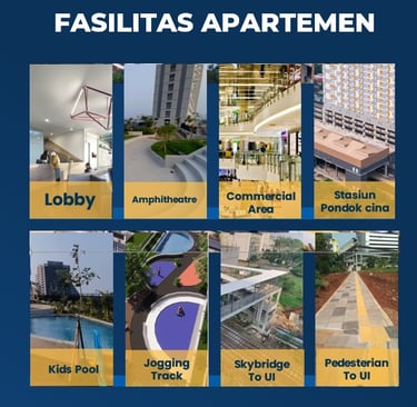fasilitas apartemen mahata margonda depok
