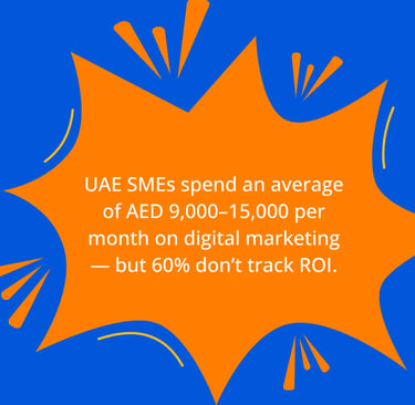 Lead generation UAE SMEs spending Statistics
